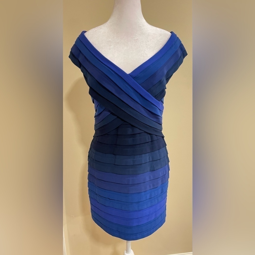 Tadashi Shoji Blue ombre dress​​​​​​​​​​